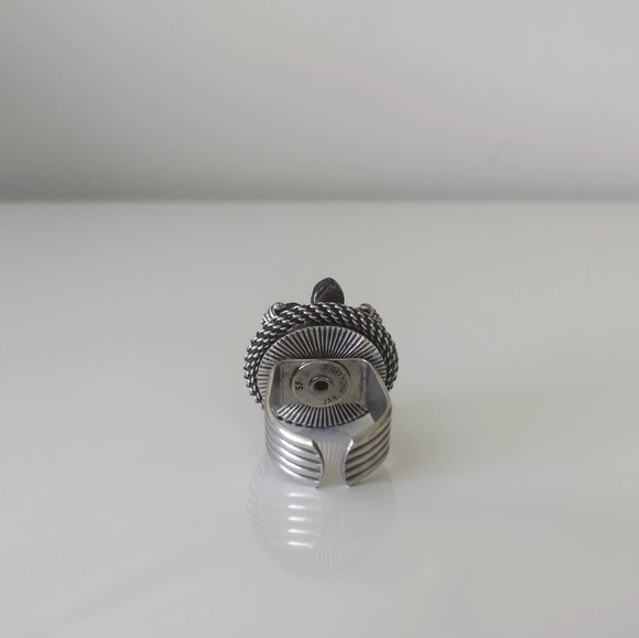 Jean Michael SF Vitg Turtle Ring - Picture 4 of 6